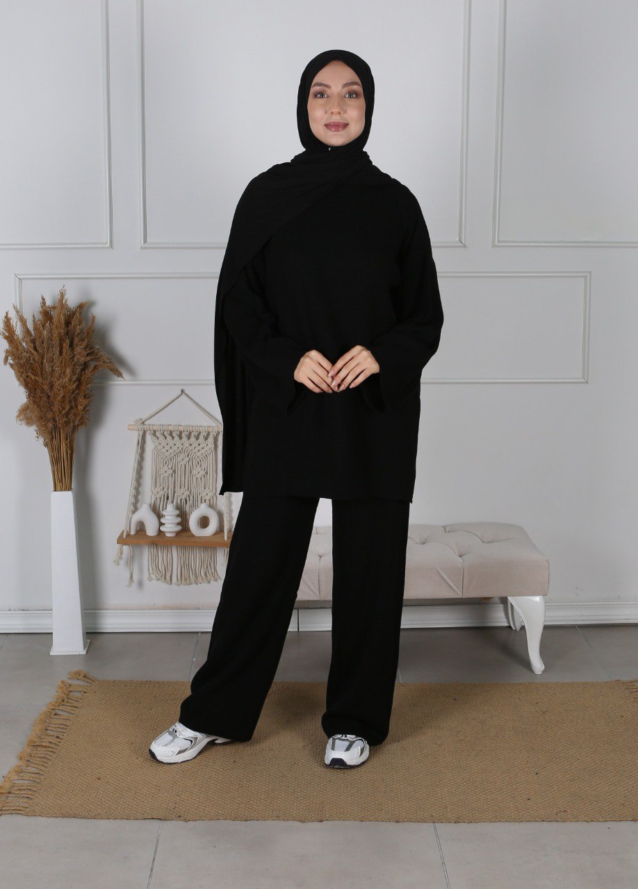 Ensemble tricot côtelé  image 1