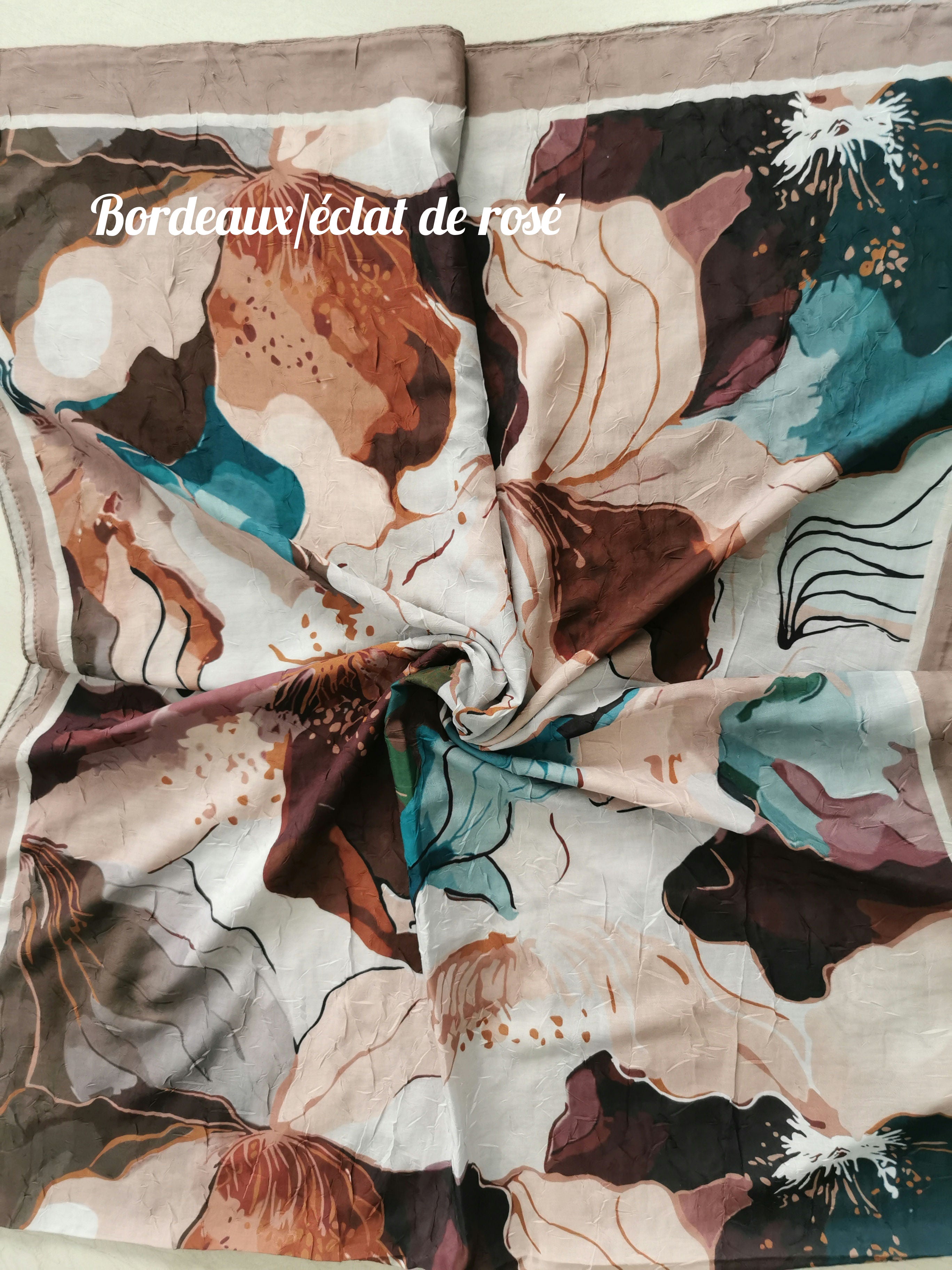 Hijab fleurie soft image 8