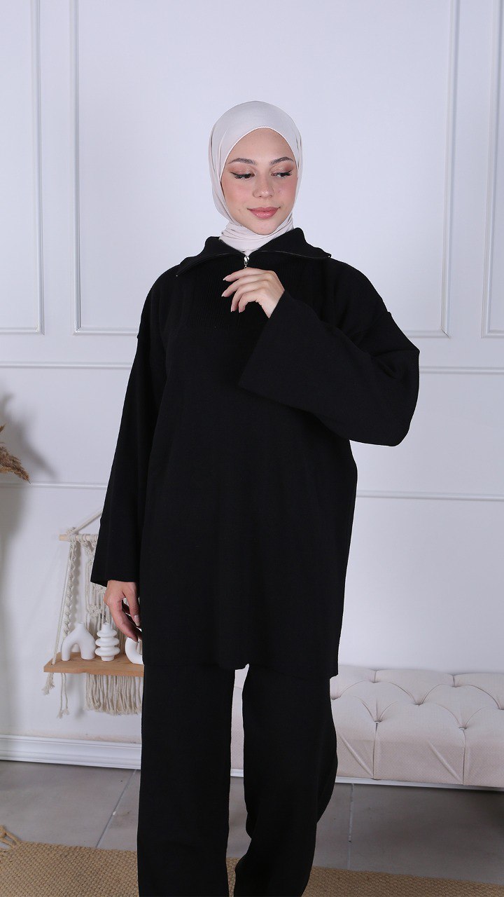 Ensemble tricot zippé  image 3