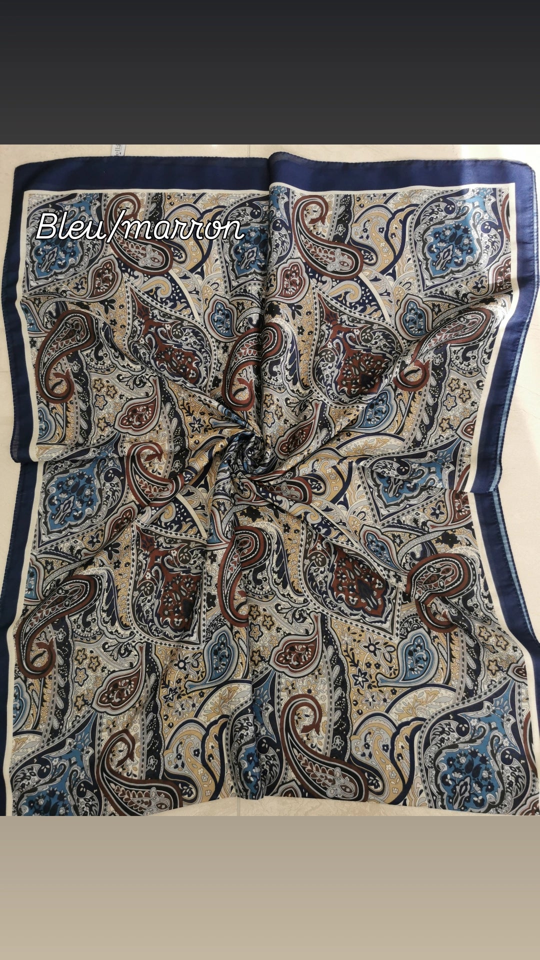 Hijab motif paisley  image 2