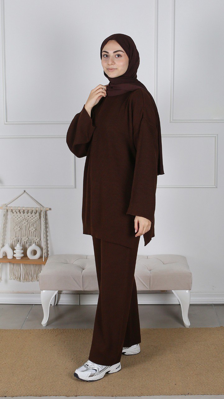 Ensemble tricot côtelé  image 2