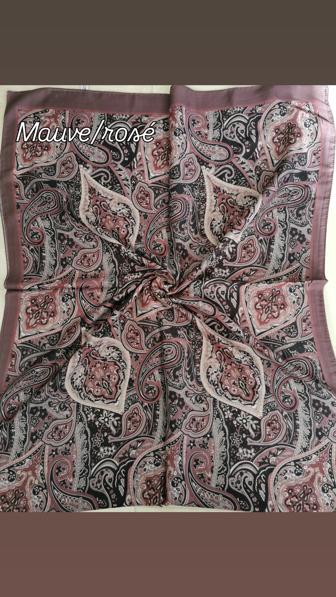Hijab motif paisley  image 4