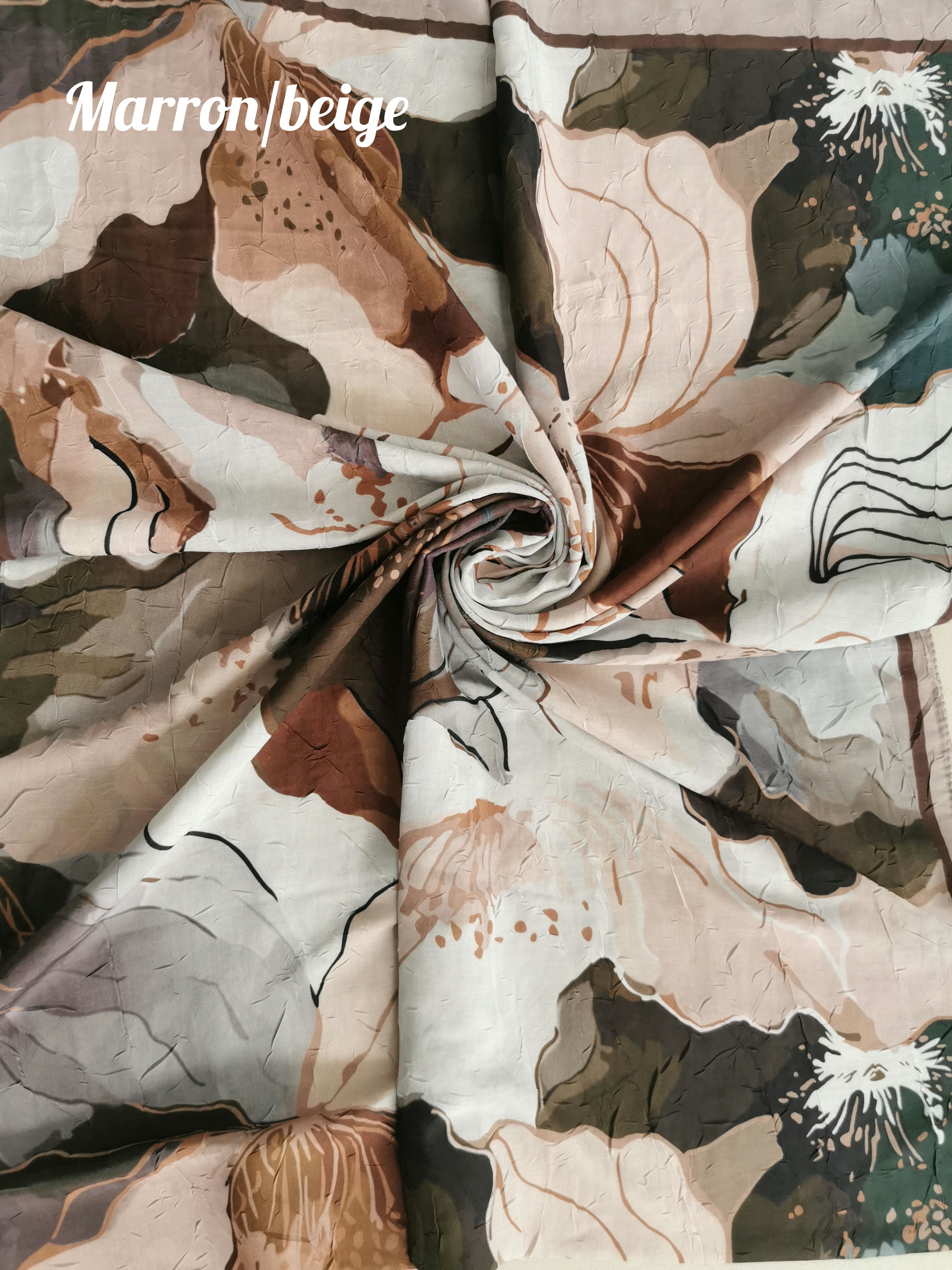 Hijab fleurie soft image 0