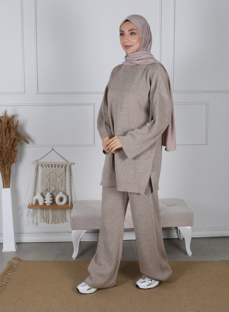 Ensemble tricot côtelé  image 0