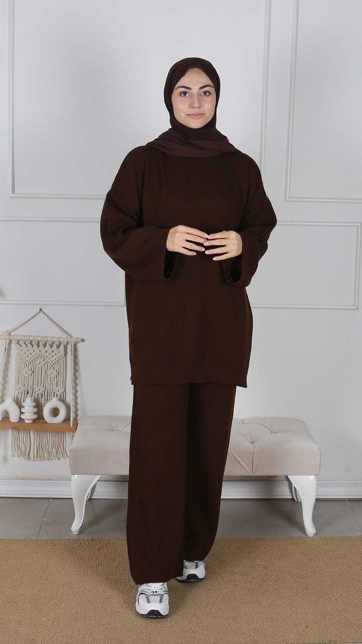 Ensemble tricot côtelé  image 1