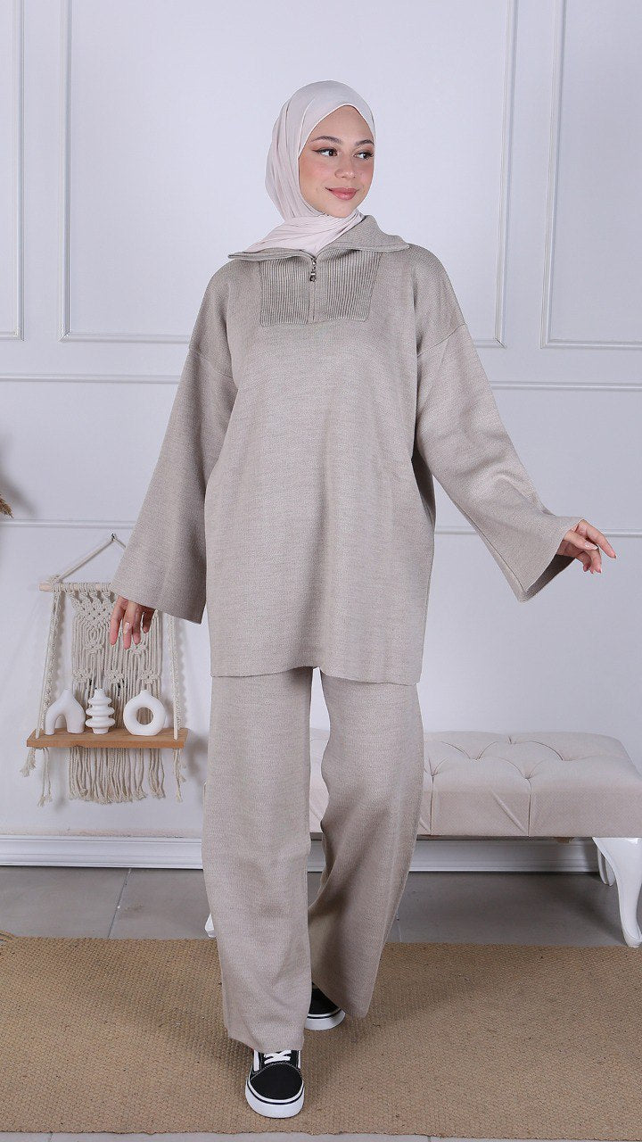 Ensemble tricot zippé  image 3