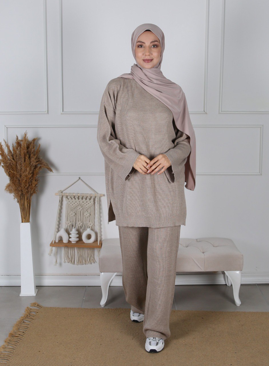 Ensemble tricot côtelé  image 1