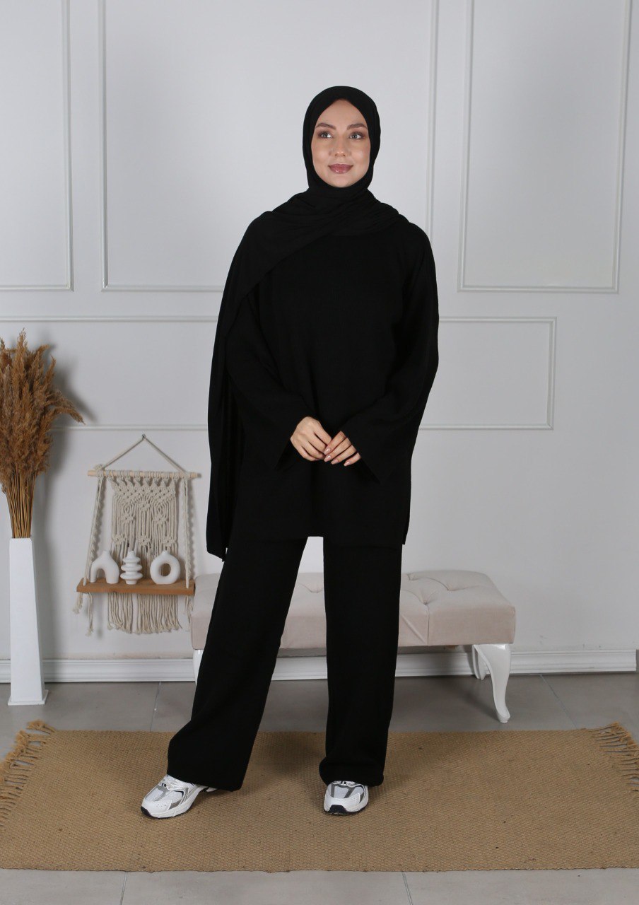 Ensemble tricot côtelé  image 2