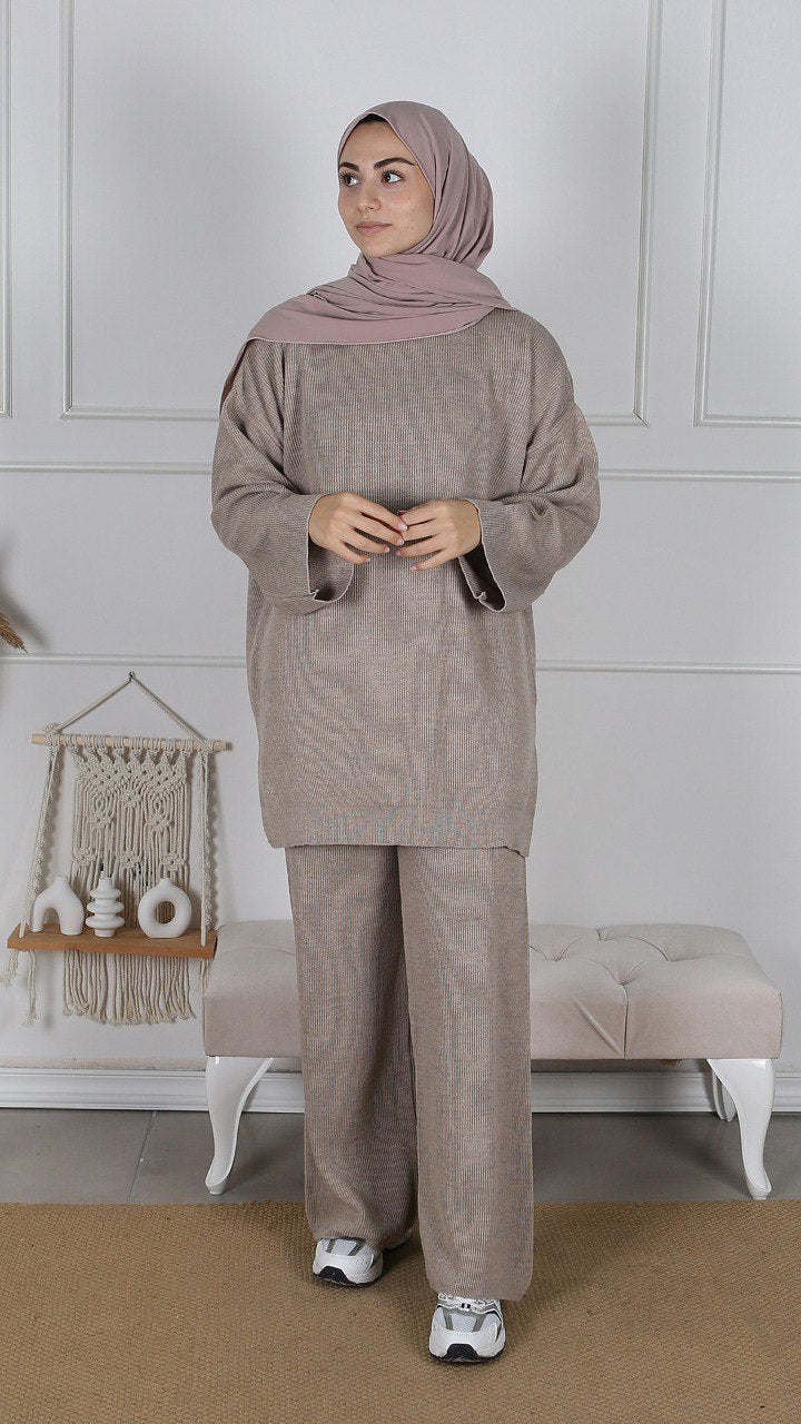 Ensemble tricot côtelé  image 2